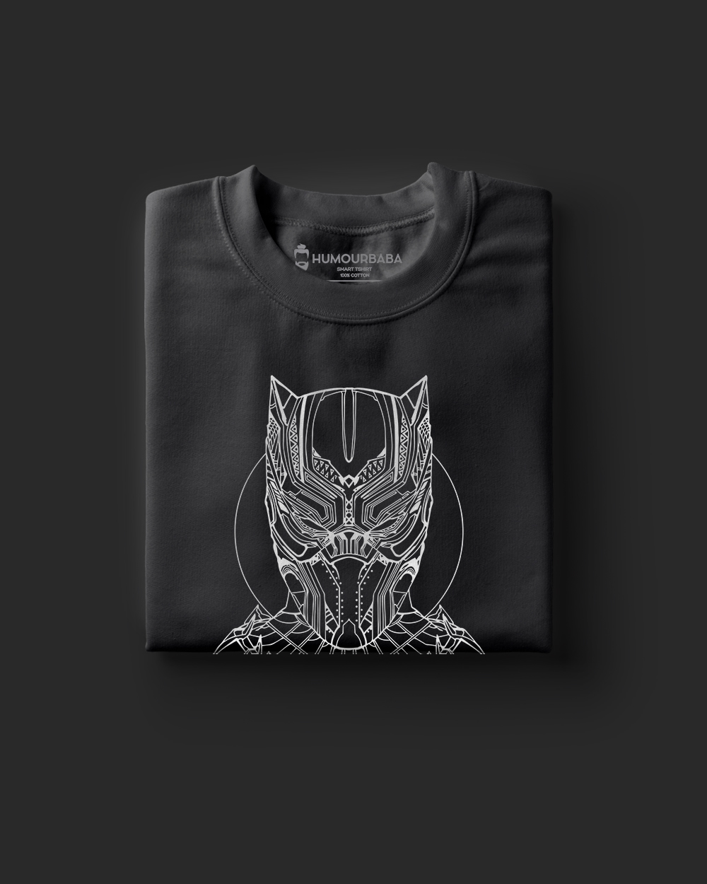 Download Black Panther Half Sleeve Smart T-Shirt : Humourbaba-Next ...